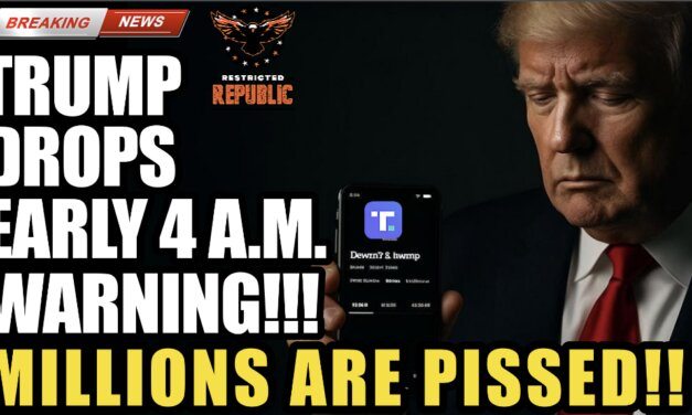 Trump Drops 4am Warning & Millions Are Pissed!